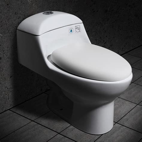 Luxury Piece Gpf Dual Flush Compact Elongated Toilet With