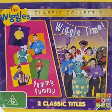 The Wiggles Wiggle Time And Yummy Yummy Dvd Original Cast Australia