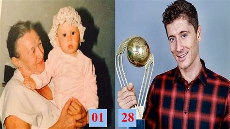 Robert Lewandowski Transformation From 1 To 28 Years Old - YouTube