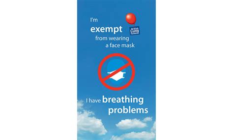 Face Covering Exemption Badges What Are Your Options If You Cant Wear A Mask Which News