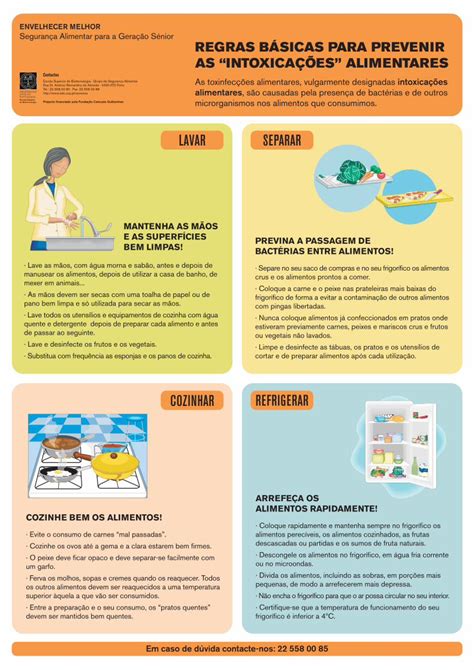 Pdf Regras B Sicas Para Prevenir As Intoxica Es Alimentares