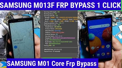 SAMSUNG M013F FRP BYPASS ONE CLICK SAMSUNG M01 CORE Gmail Account