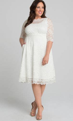 Pretty In Lace Wedding Dress Plus Size Cocktail Dresses Courthouse Wedding Dress Evening Dresses