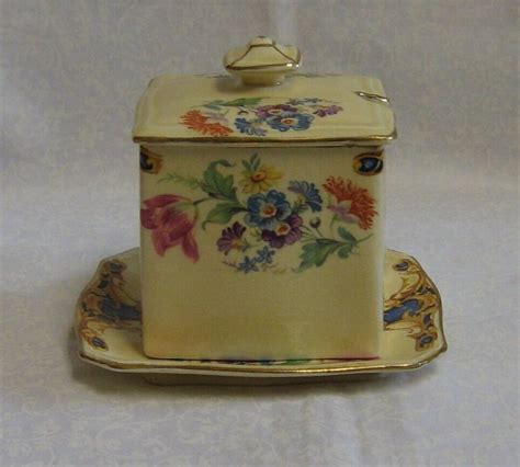 Royal Winton Grimwades Jelly Pot Ceramic Jam Jar With Lid Etsy