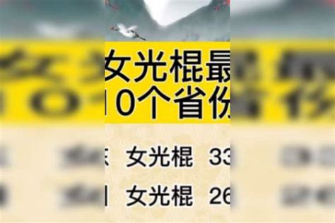 全国单身女性最多的10个省份！看看你的地方上没上榜？省份单身女性