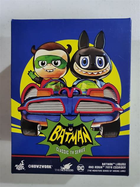 Hot Toys Batman 1966 Batman Labubu Robin Yaya CosRider The Monsters Series By Kasing Lung