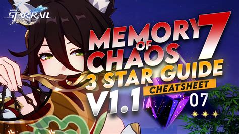 V1 1 Memory Of Chaos 7 3 STARS Guide Honkai Star Rail YouTube