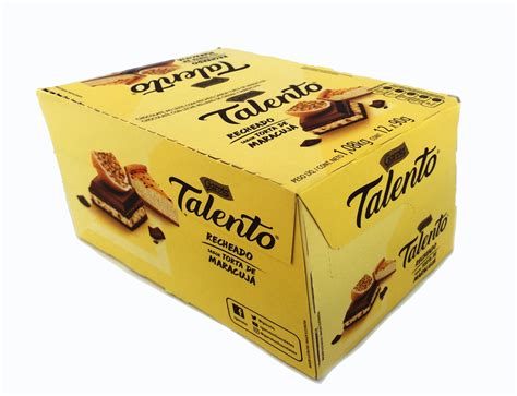 Buy Talento Garoto Recheado Sabor Torta De Maracuja Box Of Online