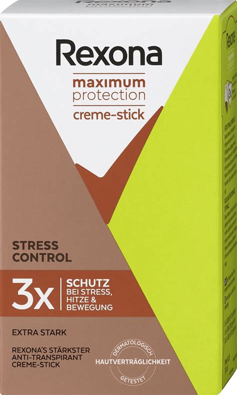 Rexona Maximum Protection Anti Transpirant Creme Stick Stress Control