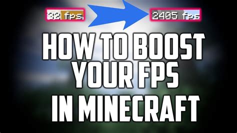 🔧ultimate Fps Boost Guide In Minecraft Insane Method 300 Fps Youtube