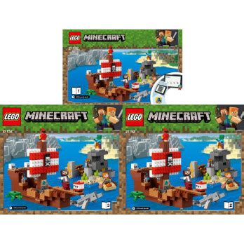 Instruction Lego Minecraft 21181