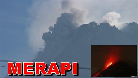 Labilnya Kubah Lava Barat Daya Gunung Merapi Mei Youtube