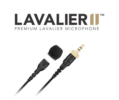 RØde Lavalier Ii Premium Lavalier Microphone Adiproca