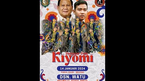 LIVE SANGGAR SENI KIYOMI WATU ARGOMULYO SEDAYU BANTUL YouTube