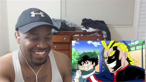 Goku Vs All Might Rap Battle Reaction Youtube