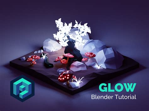 Glow Blender Tutorial 👨‍🎓 Blender Tutorial Diorama Blender