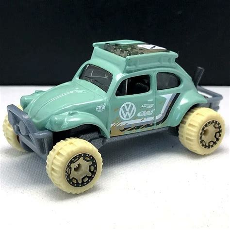 Hot Wheels Volkswagen Baja Bug Mud Studs Scale Model