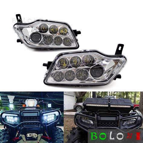 Led Conversion Headlight For Honda Pioneer 1000 Rancher 420 And Foreman 500 14 20 Ebay