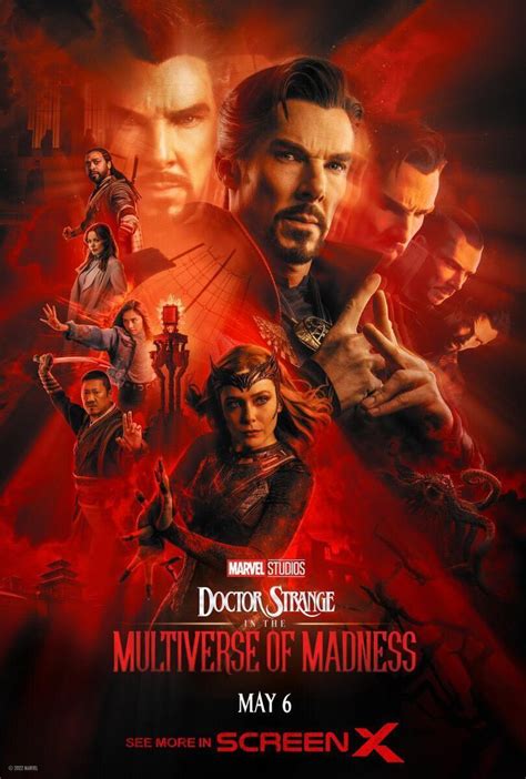 Disney Releases 5 New Official Posters for Doctor Strange 2