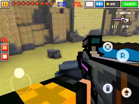 Pixel Gun D D Day Team Battle Youtube