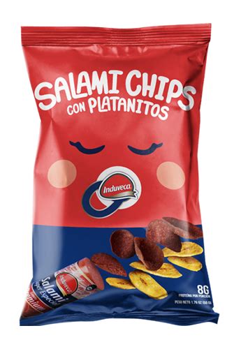 Salami Chips Induveca Con Platanitos Induveca