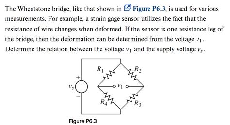 Solved Follow Up Question The Wheatstone Bridge Like That Shown