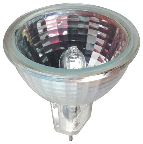 Halogen Bulb, MR16, 2-Pin (GX5.3), Lumens 1000 lm, Reflector Bulb Type ...