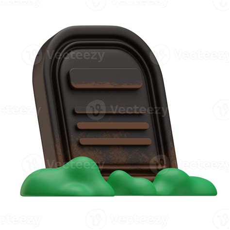 Tombstone Halloween Icon 3d Illustration 11654774 Png