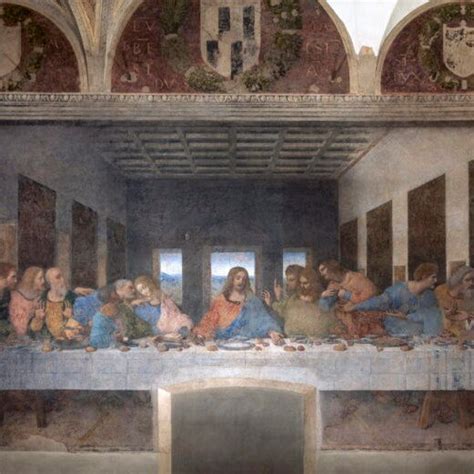 Leonardo Da Vinci Last Supper Oil Tempera Fresco 1495 98 Santa Download Scientific