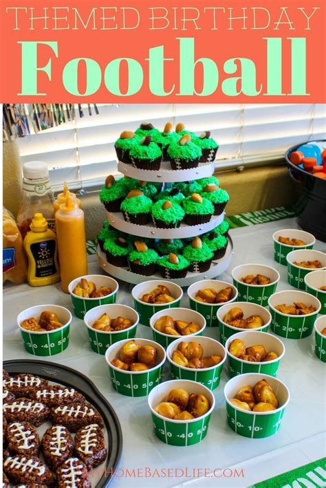 Football Themed Birthday Party Ideas Football Birthday Party