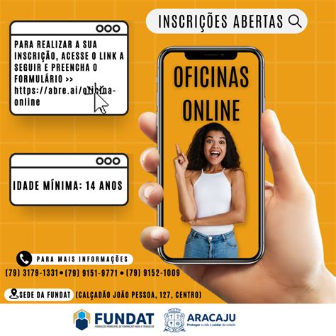 Prefeitura Abre Inscri Es Para Vagas Em Oficinas Online Da