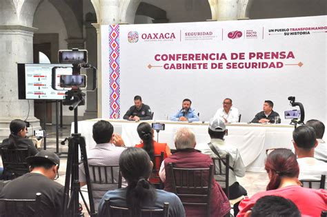 Realiza Gobierno de Oaxaca acciones estratégicas para garantizar la paz