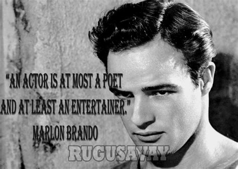 Quotes about Marlon Brando (73 quotes)