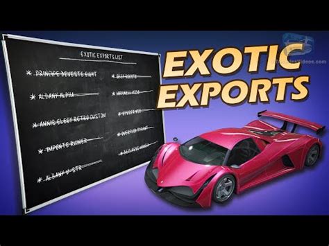 Exotic Exports Locations Interactive Gta Online Map Gtalens