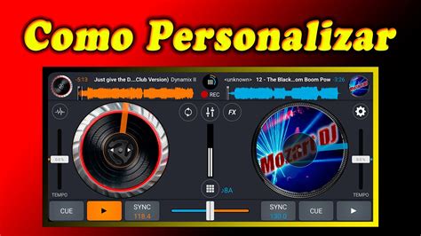 Como Personalizar O Seu Cross Dj Youtube