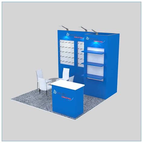 10x10 Trade Show Booth Rental Pkg 151 LV Exhibit Rentals