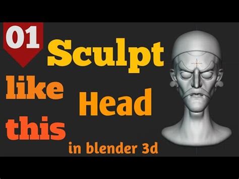 How To Sculpt In Blender D Stylized Character Creation Timelapse