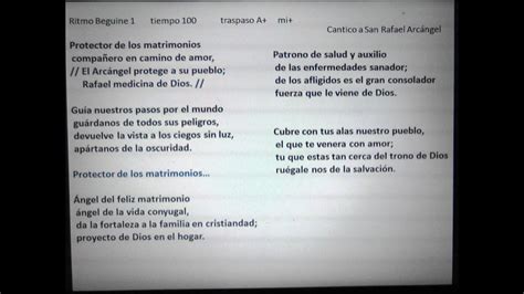 Himno A San Rafael Arcangel Descargar Audio Himnos