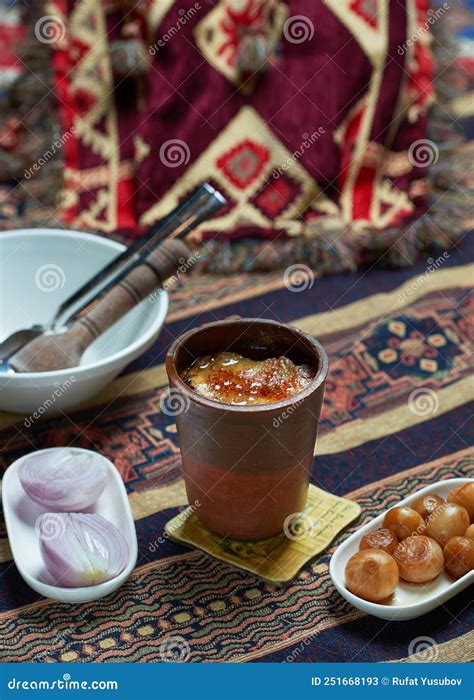 National Azerbaijani Cuisine Stock Image - Image of baku, restaurant: 251668193