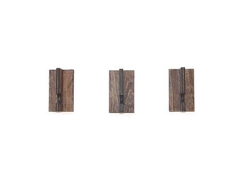 Rustic Coat Hooks set of 3 Coat Hooks Wall Mounted Coat - Etsy