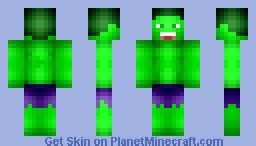 The Incredible Hulk Minecraft Skin