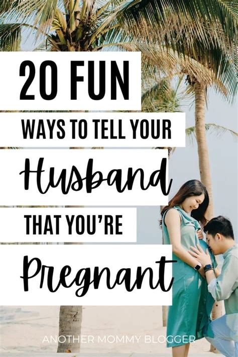 Reveal Pregnancy To Husband Pregnancy Announcement Husband Baby