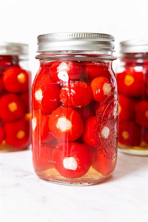 stuffed pickled peppers recipe  video wyse guide