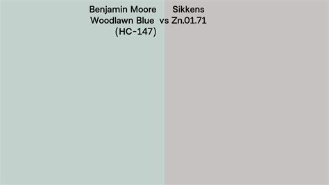 Benjamin Moore Woodlawn Blue Hc Vs Sikkens Zn Side By Side