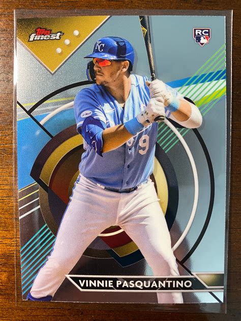 Topps Finest Vinnie Pasquantino Rc Rookie Kansas City Royals