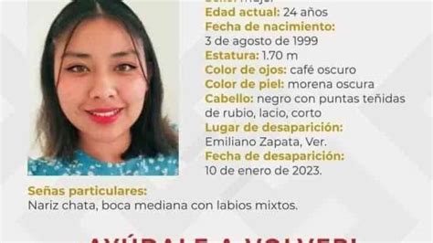 Desaparece Mujer En Emiliano Zapata Piden El Apoyo Para Localizarla