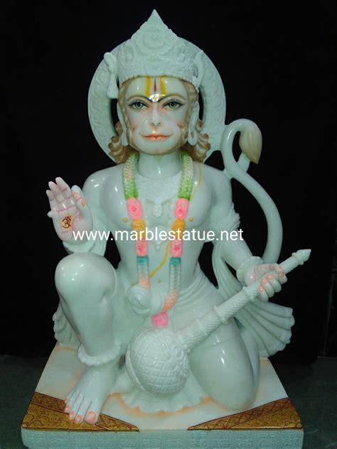 Marble Hanuman Statue in Jaipur मरबल स बन हनमन क मरत जयपर