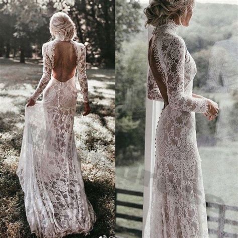 33 Elegant High Neck Wedding Dresses To Try Mrs To Be