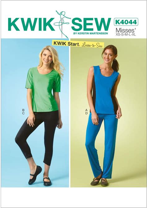 Amazon KWIK SEW PATTERNS K4070 Misses Pants Arts Crafts Sewing