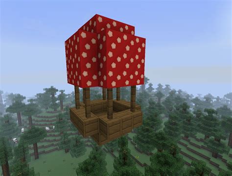 Mushroom Hot Air Balloon Minecraft Map